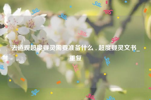 去道观超度婴灵需要准备什么 , 超度婴灵文书_重复