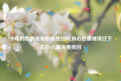 十年的婚姻还有必要挽回吗,有心想要继续过下去的话,就需要挽回