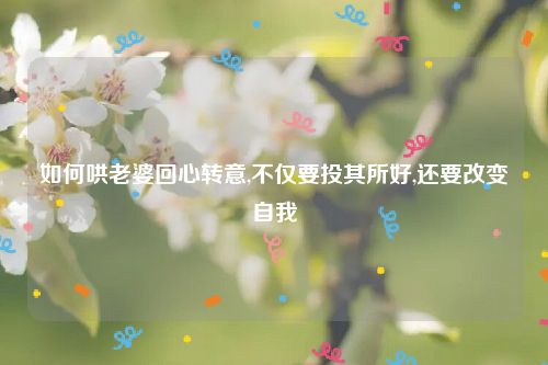 如何哄老婆回心转意,不仅要投其所好,还要改变自我