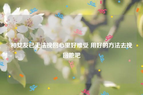 和女友已无法挽回心里好难受 用好的方法去挽回她吧