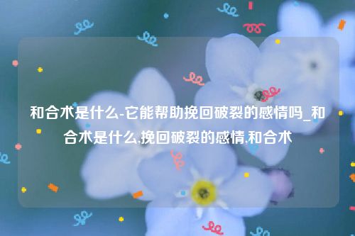 和合术是什么-它能帮助挽回破裂的感情吗_和合术是什么,挽回破裂的感情,和合术