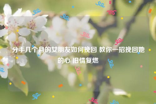 分手几个月的女朋友如何挽回 教你一招挽回她的心 旧情复燃